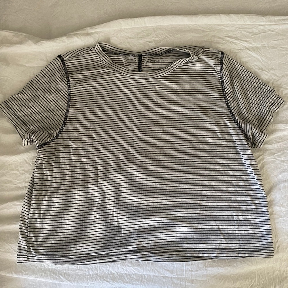 Stripped crop top